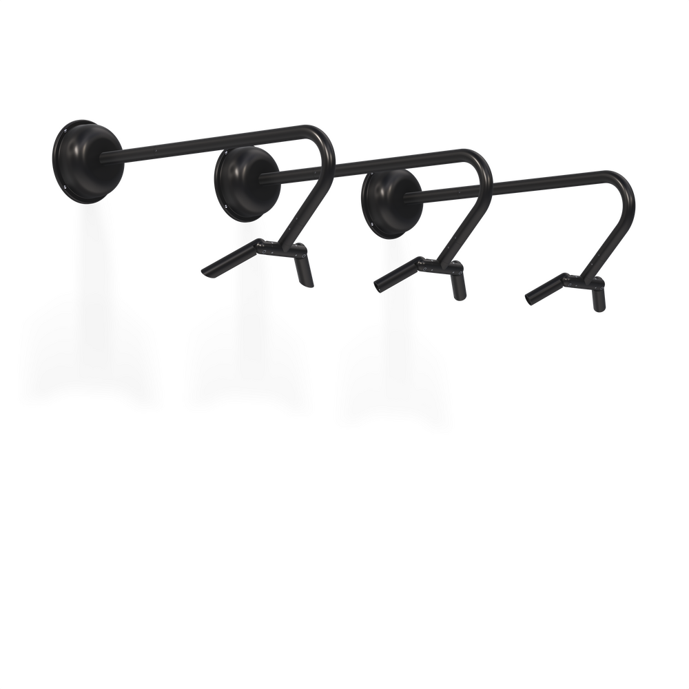 MINI MICRO - Wall Mount - Line Voltage Via Transformer - LED High-Power - Style F - 2 Fixtures - Power Canopy PC1 - Asymmetrical Optics