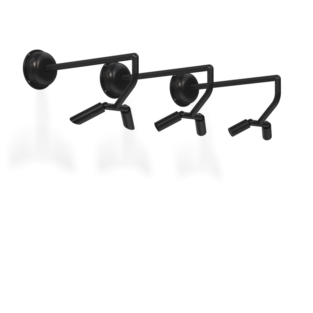 MICRO NITE - Wall Mount - Line Voltage Via Transformer - LED High-Power - Style G - 2 Fixtures - Power Canopy PC1