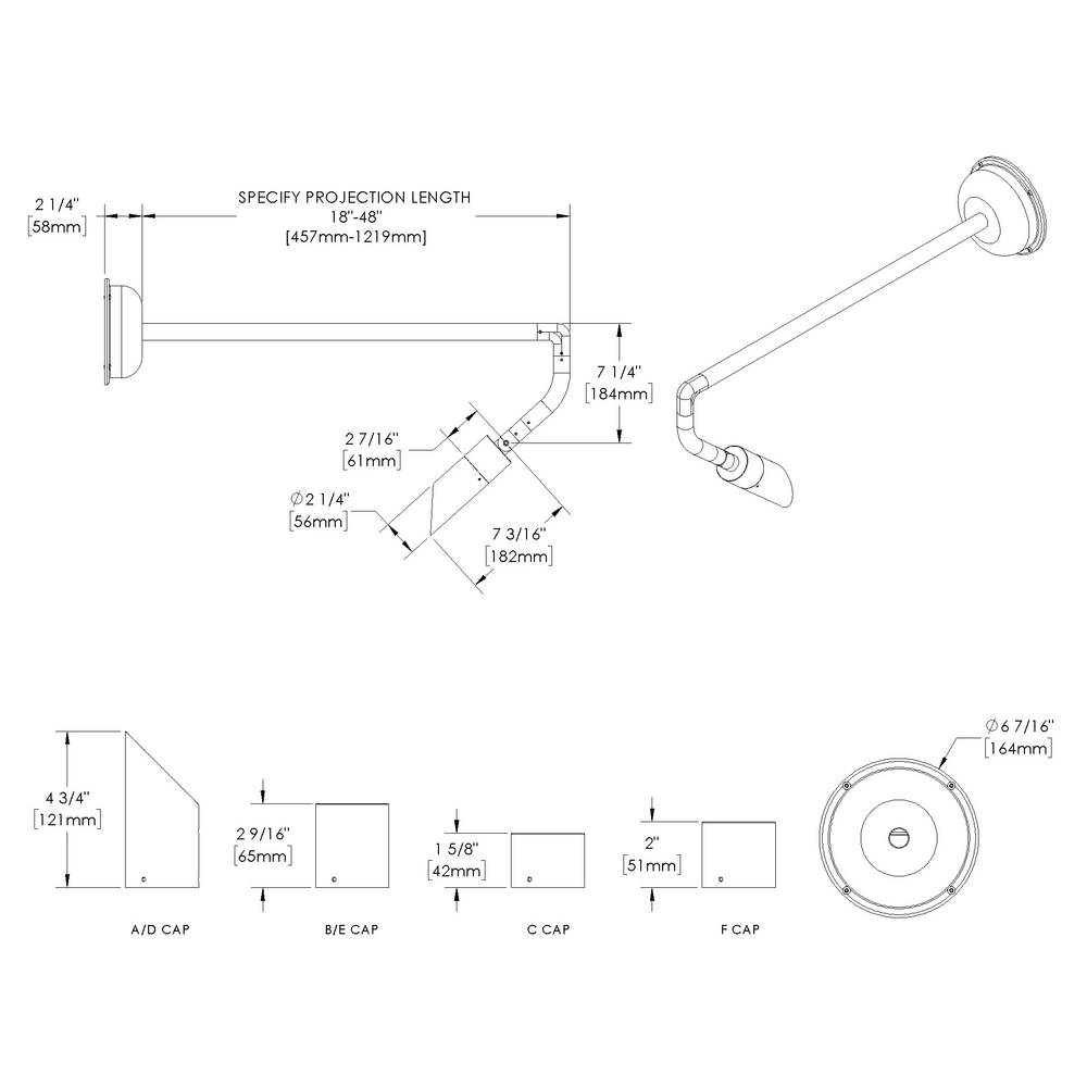 NITE STAR - Wall Mount - Line Voltage Via Transformer - Lamp MR16 Gu5.3 - Style G - Single - Power Canopy PC1