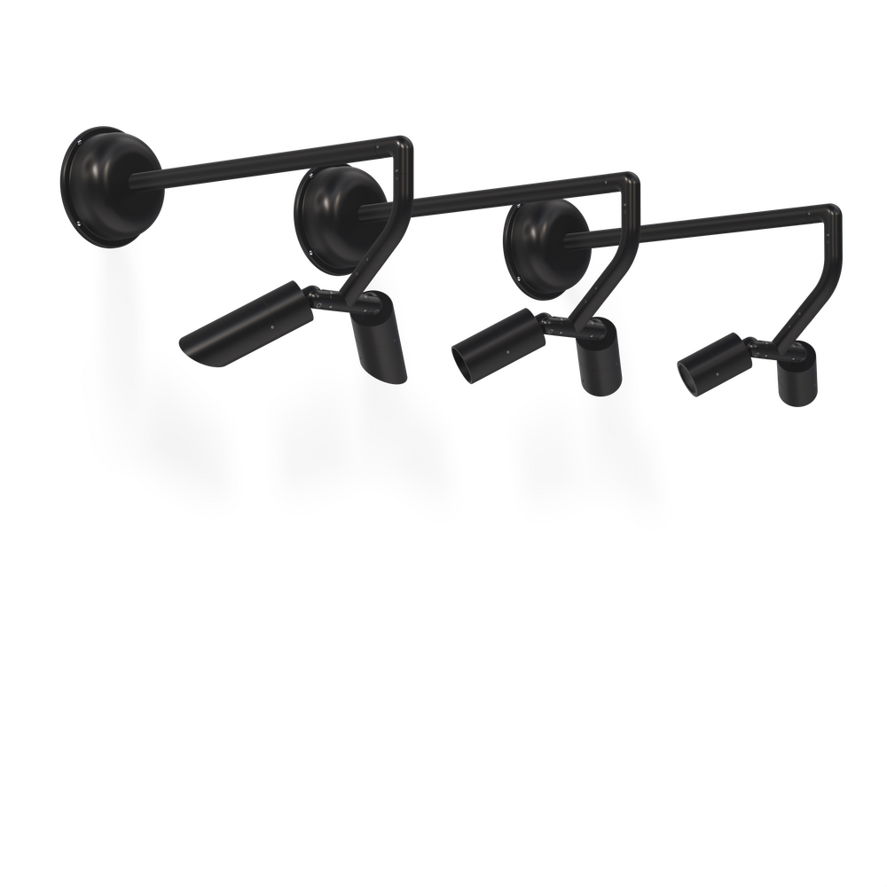 NITE STAR - Wall Mount - Line Voltage Via Transformer - Lamp MR16 Gu5.3 - Style G - 2 Fixtures - Power Canopy PC1