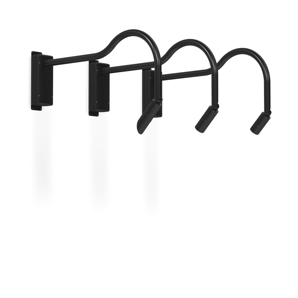 MICRO NITE - Wall Mount - Line Voltage Via Transformer - Lamp MR11 - Style A - Single - Universal Power Module PM1