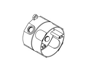 Box MB3 - Round - Aluminum