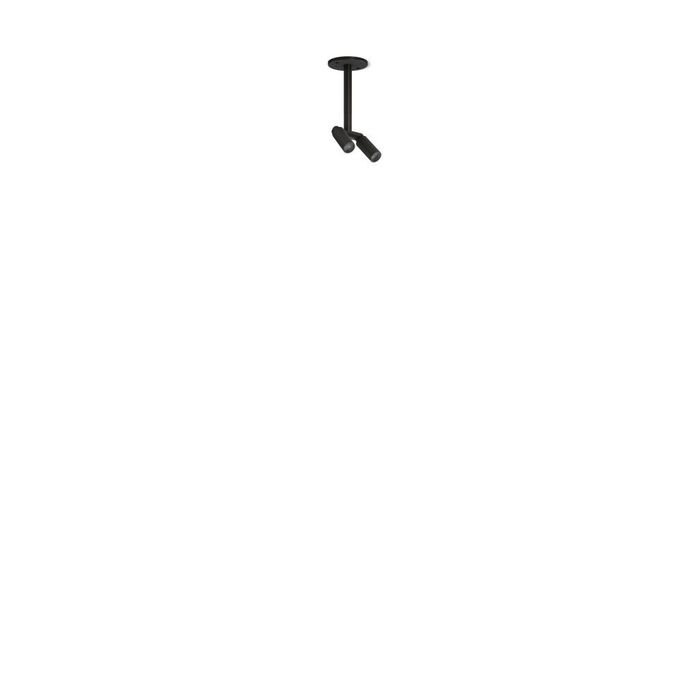 MICRO NITE - Ceiling Mount - Low Voltage - Lamp MR11 - Stem Mount - Tiltable - 2 Fixtures