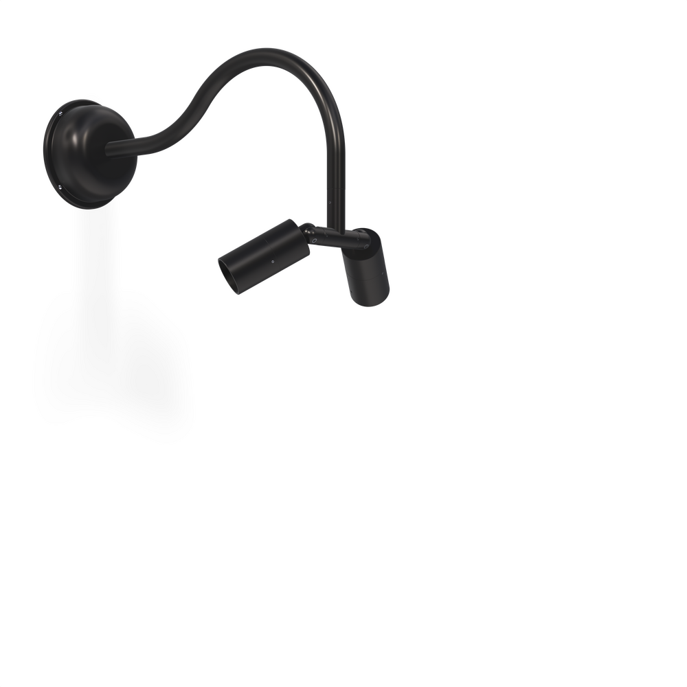 NITE STAR - Wall Mount - Line Voltage Via Transformer - LED High-Power - Style A - 2 Fixtures - Power Canopy PC1