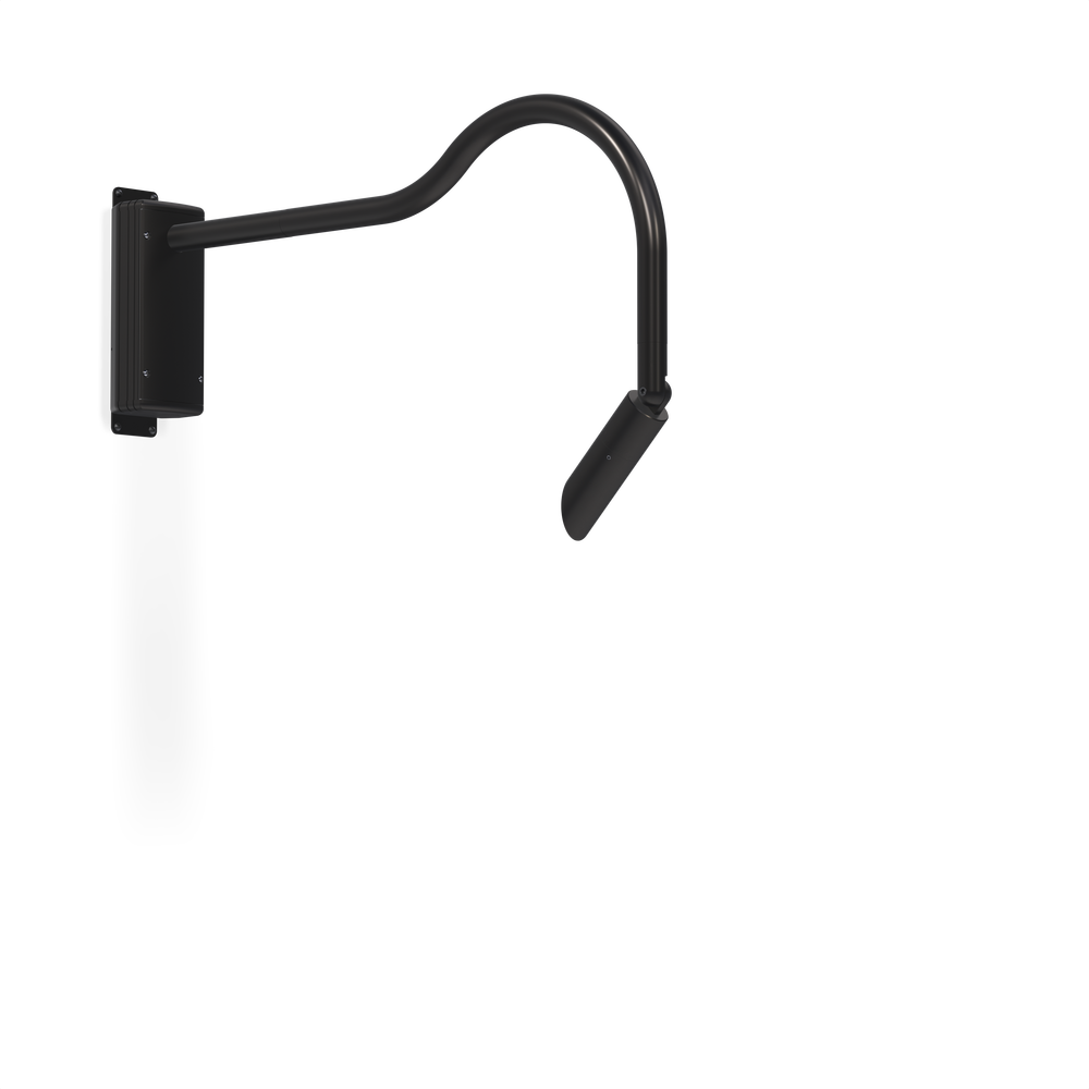 MICRO NITE - Wall Mount - Line Voltage Via Transformer - LED High-Power - Style A - Single - Universal Power Module PM1