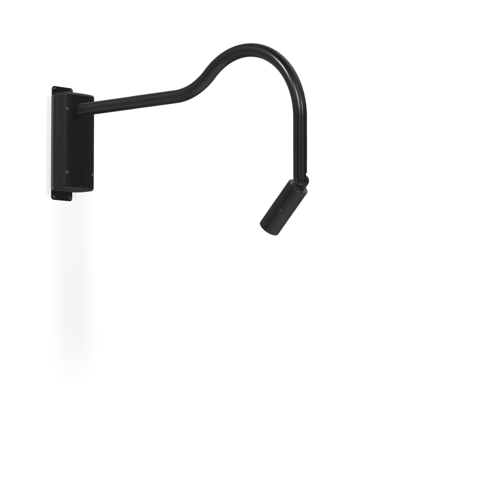 MICRO NITE - Wall Mount - Line Voltage Via Transformer - LED High-Power - Style A - Single - Universal Power Module PM1