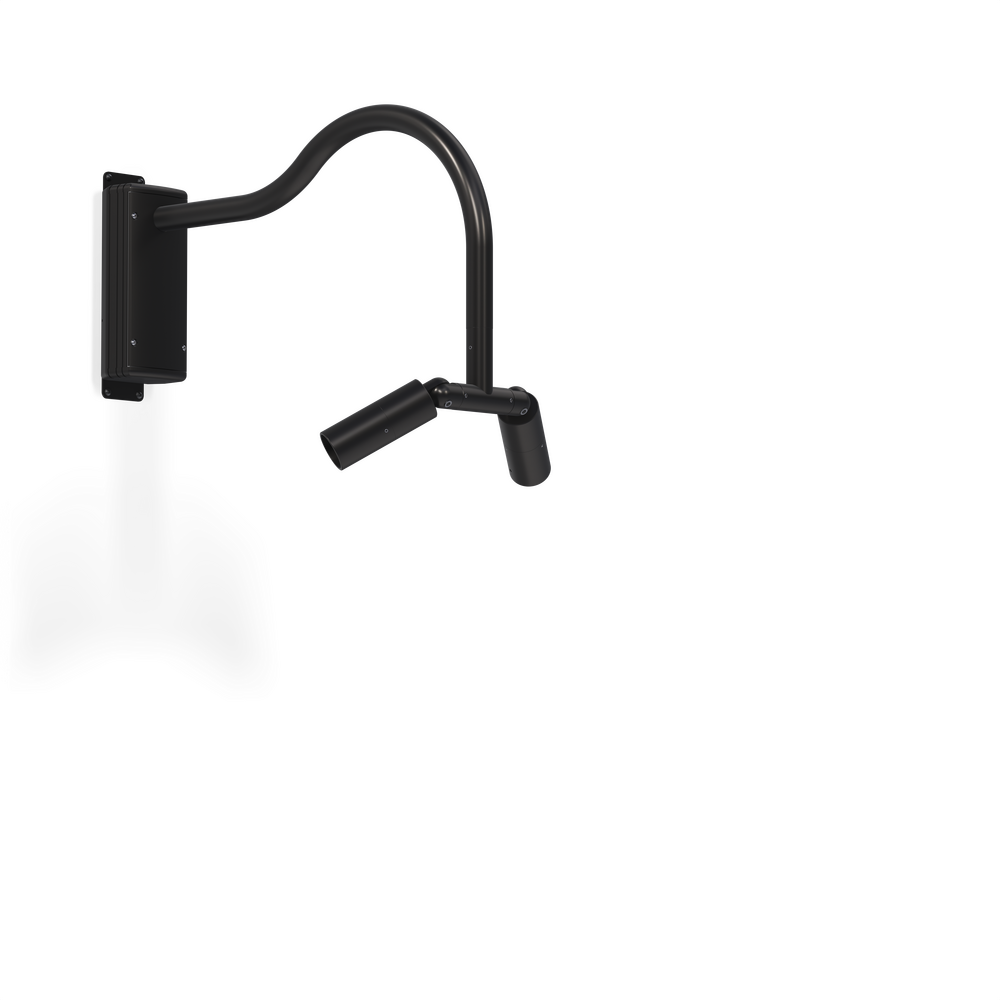 MICRO NITE - Wall Mount - Line Voltage Via Transformer - LED High-Power - Style A - 2 Fixtures - Universal Power Module PM1