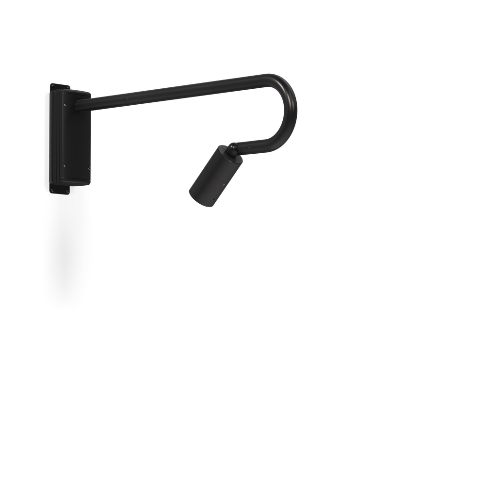 NITE STAR - Wall Mount - Line Voltage Via Transformer - LED High-Power - Style B - Single - Universal Power Module PM1