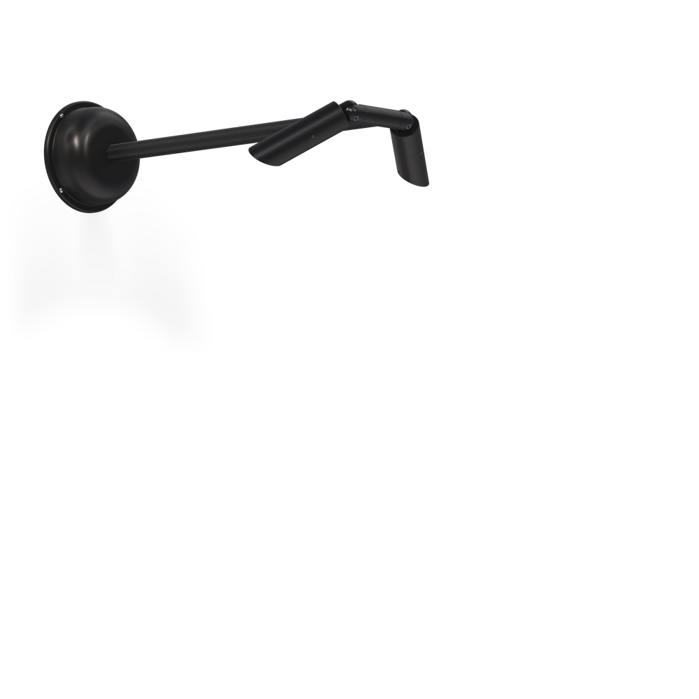 MICRO NITE - Wall Mount - Line Voltage Via Transformer - LED High-Power - Style C - 2 Fixtures - Power Canopy PC1