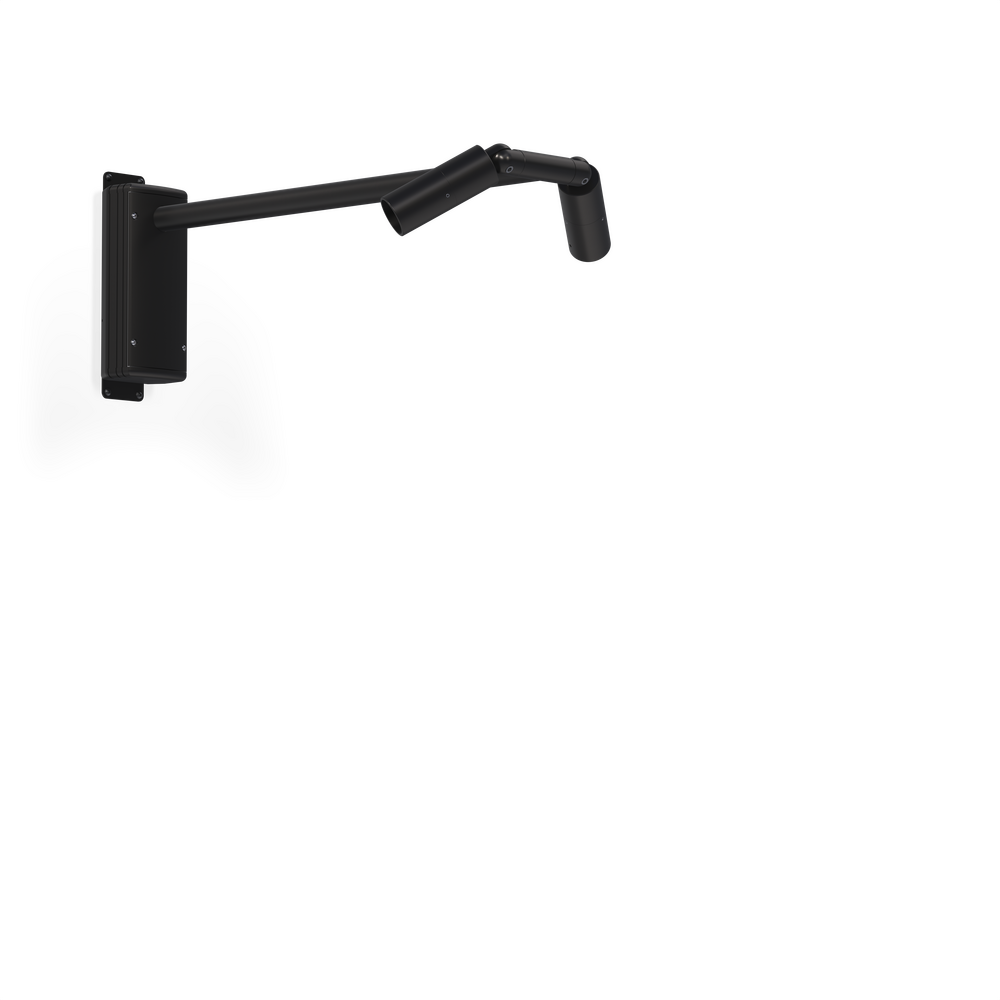 MICRO NITE - Wall Mount - Line Voltage Via Transformer - LED High-Power - Style C - 2 Fixtures - Universal Power Module PM1