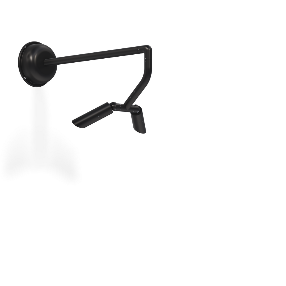 MICRO NITE - Wall Mount - Line Voltage Via Transformer - LED High-Power - Style G - 2 Fixtures - Power Canopy PC1