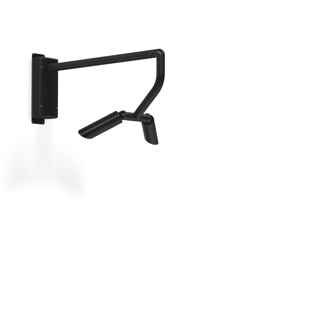 MICRO NITE - Wall Mount - Line Voltage Via Transformer - LED High-Power - Style G - 2 Fixtures - Universal Power Module PM1