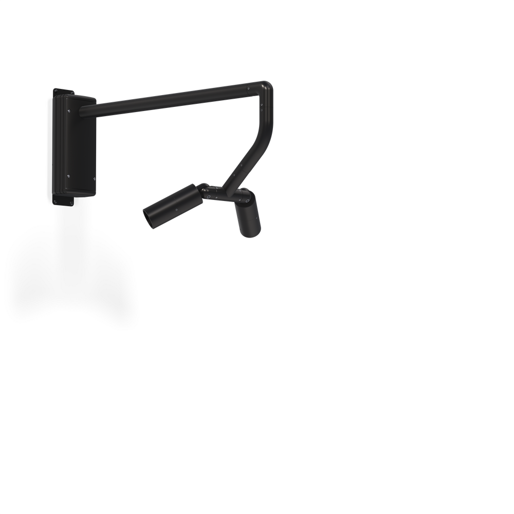 MICRO NITE - Wall Mount - Line Voltage Via Transformer - LED High-Power - Style G - 2 Fixtures - Universal Power Module PM1