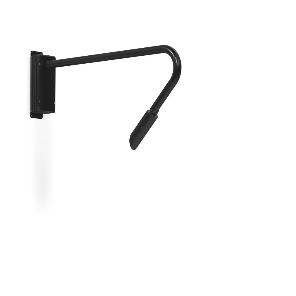 MICRO NITE - Wall Mount - Line Voltage Via Transformer - LED High-Power - Style F - Single - Universal Power Module PM1