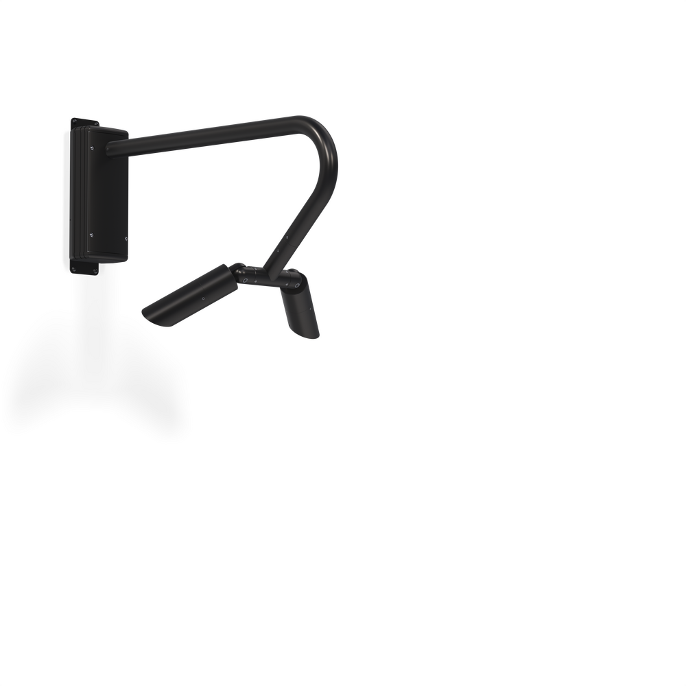 MICRO NITE - Wall Mount - Line Voltage Via Transformer - LED High-Power - Style F - 2 Fixtures - Universal Power Module PM1