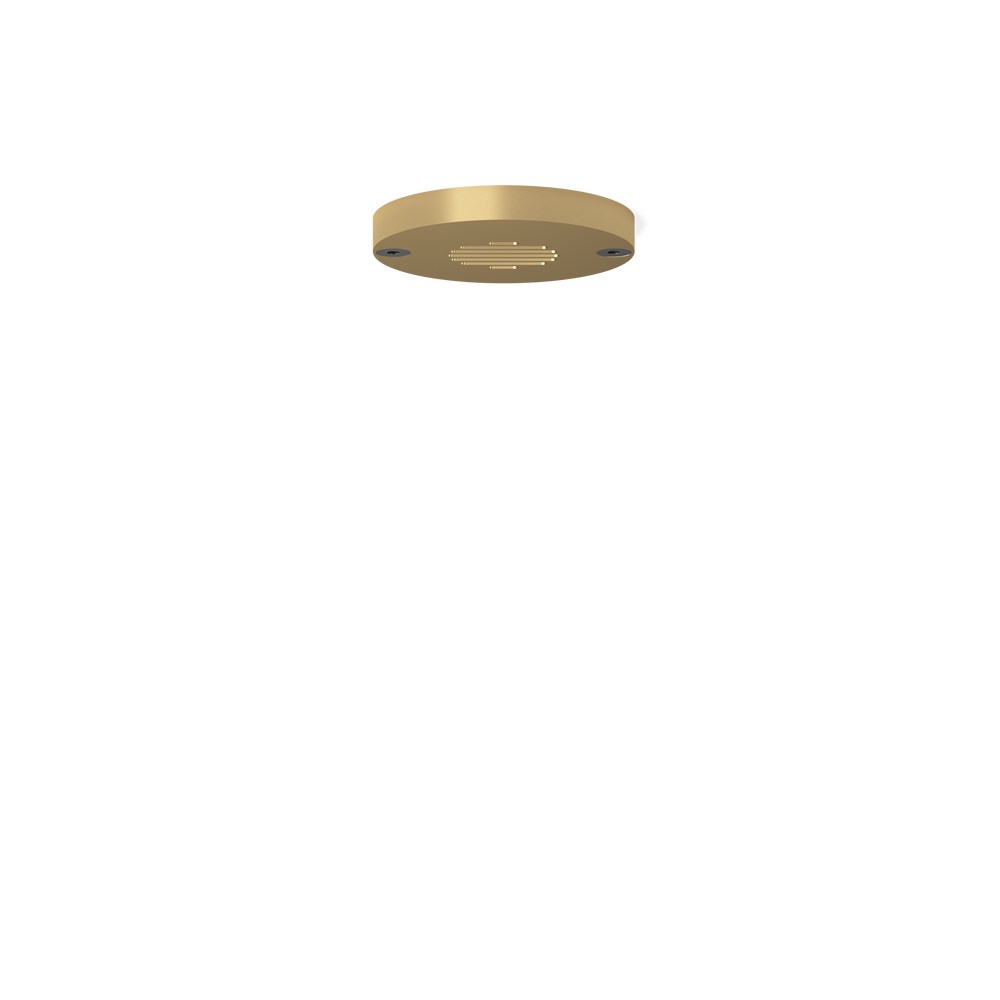 VERSA STAR - Ceiling Recessed - Low Voltage - LED High-Power - Round - Junction Box - Faceplate: Louvered