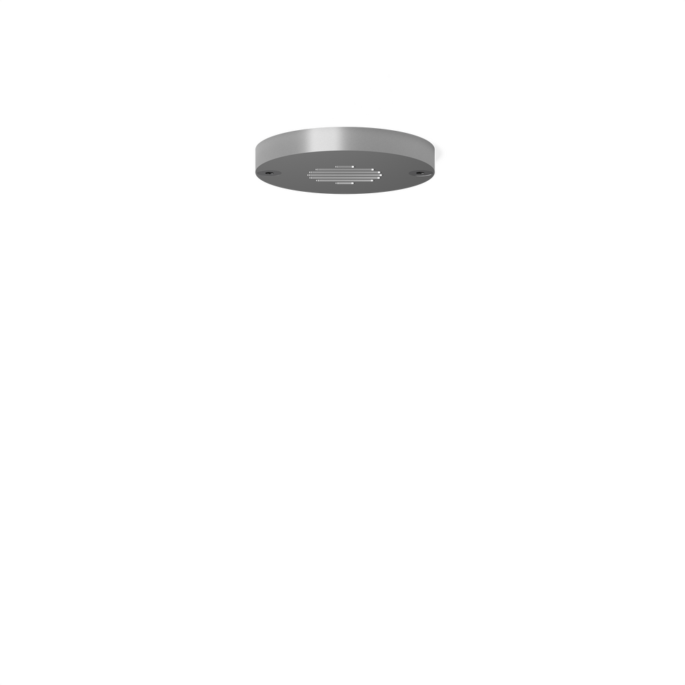 VERSA STAR - Ceiling Recessed - Line Voltage - Lamp MR16 Gu10 - Round - Core Drill - Faceplate: Louvered