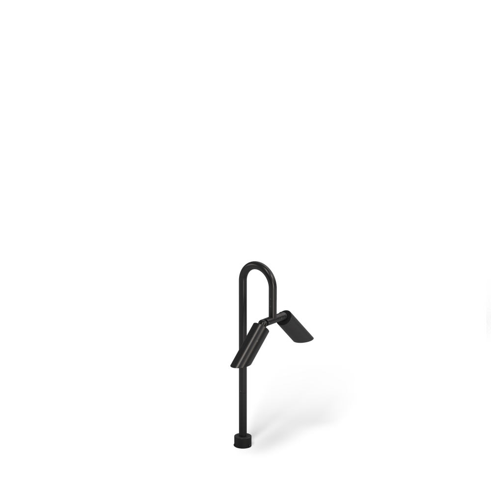NITE STAR - Bollard - Low Voltage - LED High-Power - Style B - 2 Fixtures - Pipe PI1 - 18