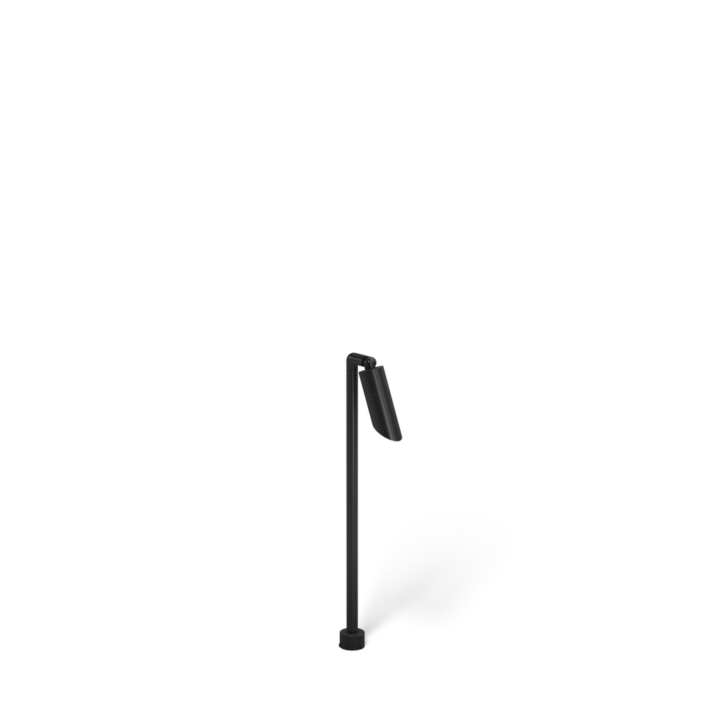 NITE STAR - Bollard - Low Voltage - Lamp MR16 Gu5.3 - Style L - Single - Pipe PI1 - 18