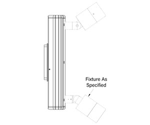 Universal Power Module PM2 - Camlock Mount - Round - Two Fixtures - Aluminum