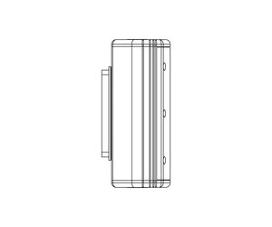 Universal Power Module PM3 - Camlock Mount - Round - Remote Driver - Aluminum