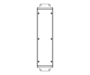 Universal Power Module PM2 - Camlock Mount - Rectangular - With Mounting Brackets - Remote Two Transformers - Aluminum