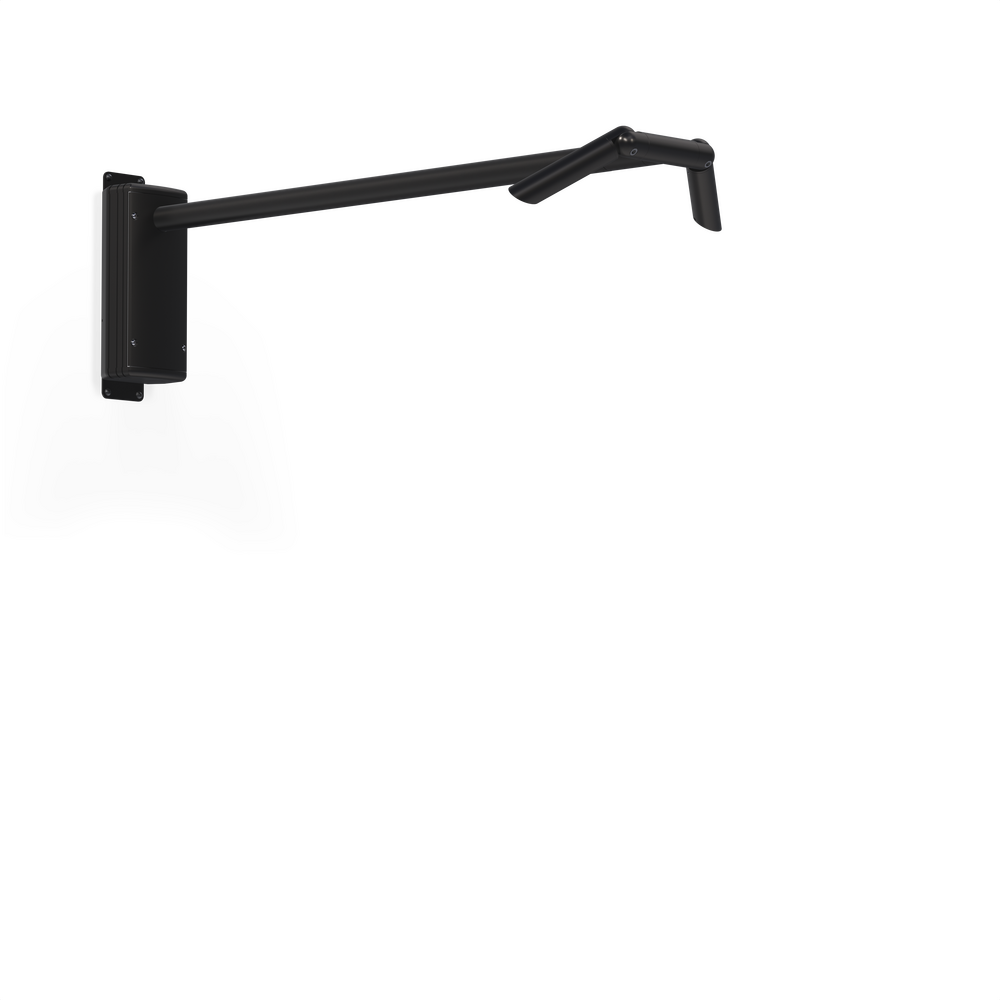 MINI MICRO - Wall Mount - Line Voltage Via Transformer - LED High-Power - Style C - 2 Fixtures - Universal Power Module PM1 - Asymmetrical Optics