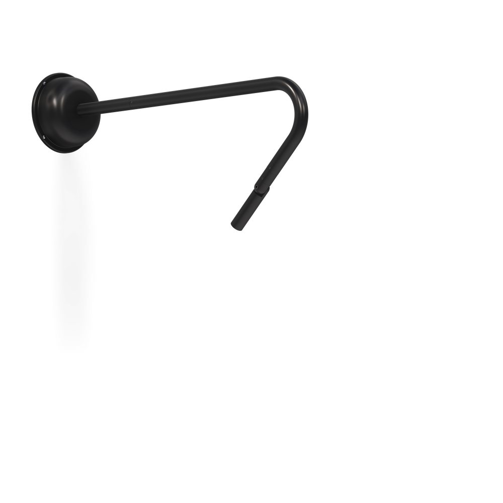 MINI MICRO - Wall Mount - Line Voltage Via Transformer - LED High-Power - Style F - Single - Power Canopy PC1 - Asymmetrical Optics