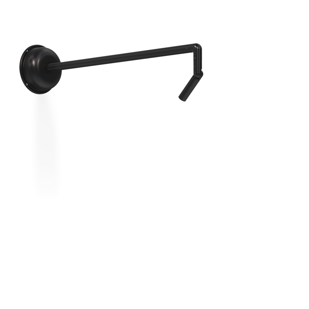 MINI MICRO - Wall Mount - Line Voltage Via Transformer - LED High-Power - Style L - Single - Power Canopy PC1 - Asymmetrical Optics