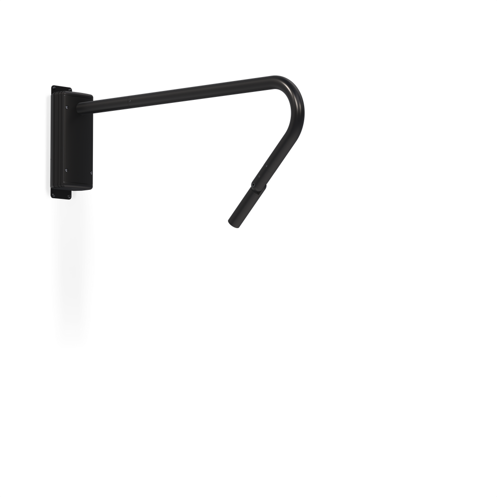 MINI MICRO - Wall Mount - Line Voltage Via Transformer - LED High-Power - Style F - Single - Universal Power Module PM1 - Asymmetrical Optics