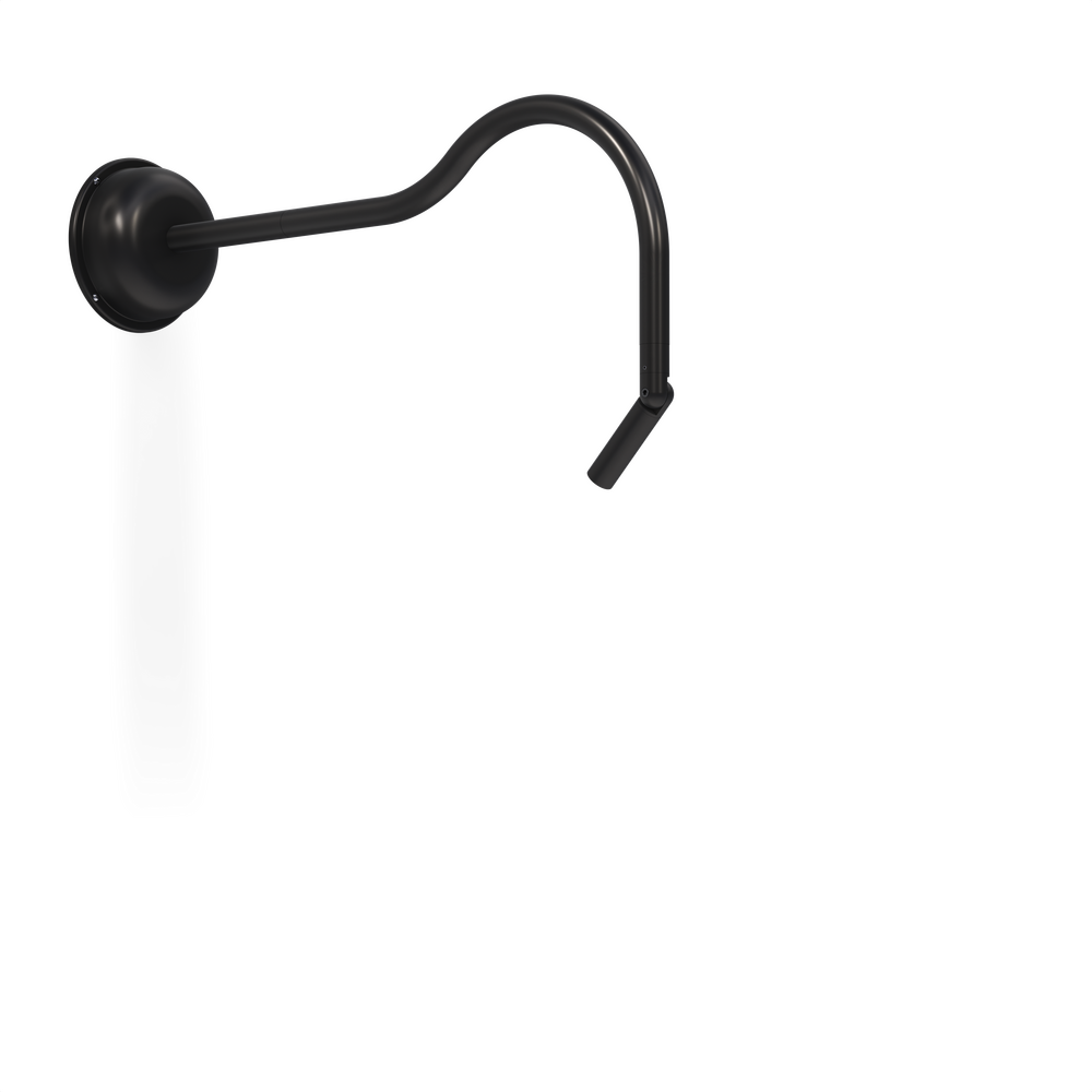 MINI MICRO - Wall Mount - Line Voltage Via Transformer - LED High-Power - Style A - Single - Power Canopy PC1 - Symmetrical Optics