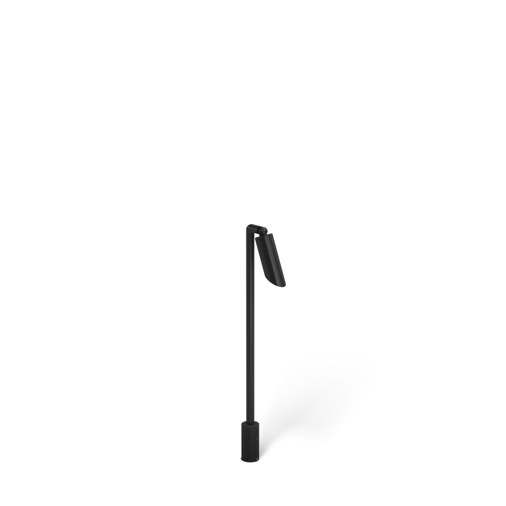 NITE STAR - Bollard - Line Voltage Via Transformer - Lamp MR16 Gu5.3 - Style L - Single