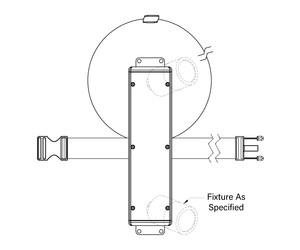 Universal Power Module PM2 - Tree Strap Mount - Custom - With Safety Cable and Mounting Brackets - Transformer - Two Fixtures - Aluminum