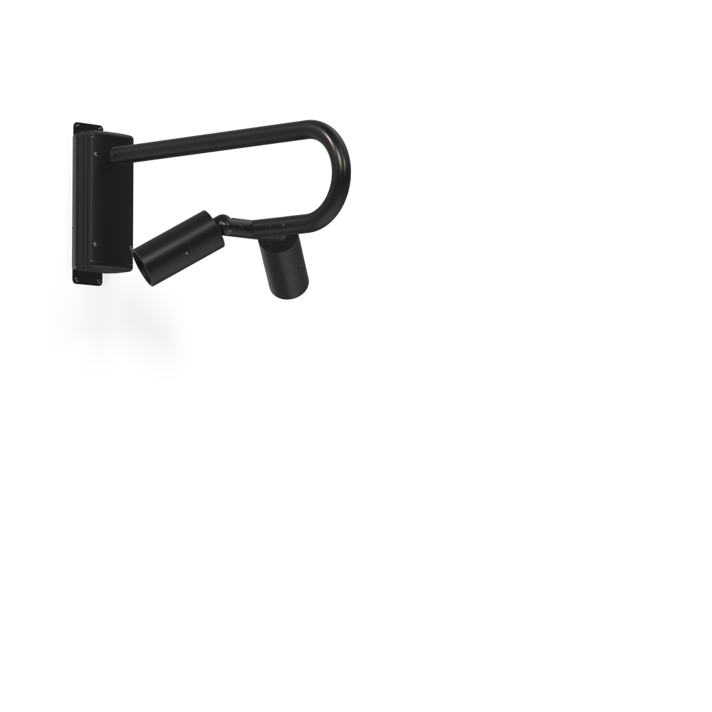 NITE STAR - Wall Mount - Line Voltage Via Transformer - LED High-Power - Style B - 2 Fixtures - Universal Power Module PM1