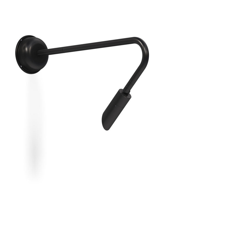 NITE STAR - Wall Mount - Line Voltage Via Transformer - LED High-Power - Style F - Single - Power Canopy PC1 - Wildlife Friendly