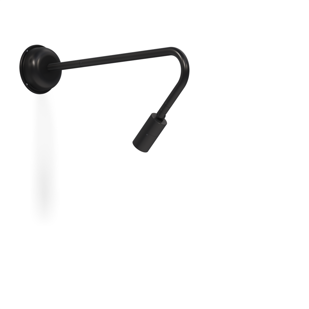NITE STAR - Wall Mount - Line Voltage Via Transformer - LED High-Power - Style F - Single - Power Canopy PC1 - Wildlife Friendly
