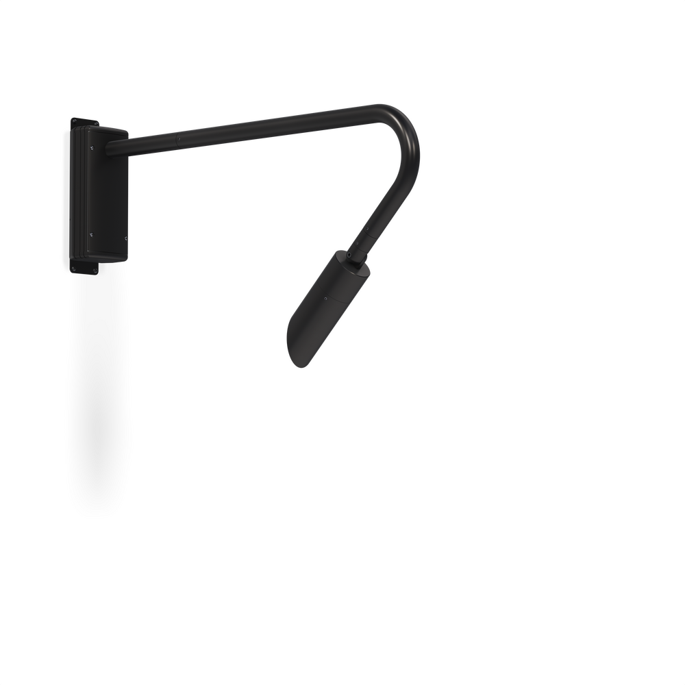 NITE STAR - Wall Mount - Line Voltage Via Transformer - LED High-Power - Style F - Single - Universal Power Module PM1 - Wildlife Friendly