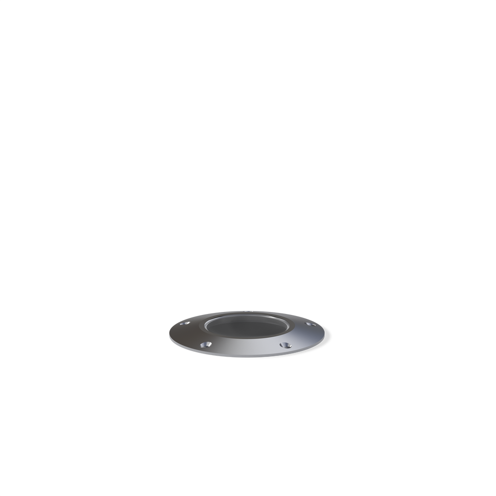 HP2 - In-grade - Remote Driver - Lamp MR16 Gu5.3 - Shallow Housing - Faceplate Surface Mount