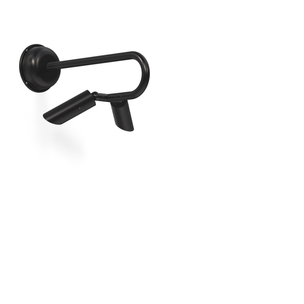 NITE STAR - Wall Mount - Line Voltage Via Transformer - Lamp MR16 Gu5.3 - Style B - 2 Fixtures - Power Canopy PC1