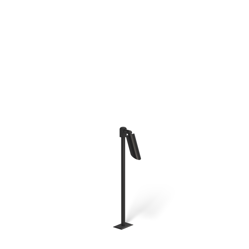 NITE STAR - Bollard - Low Voltage - Lamp MR16 Gu5.3 - Style C - Single - Anchor Base