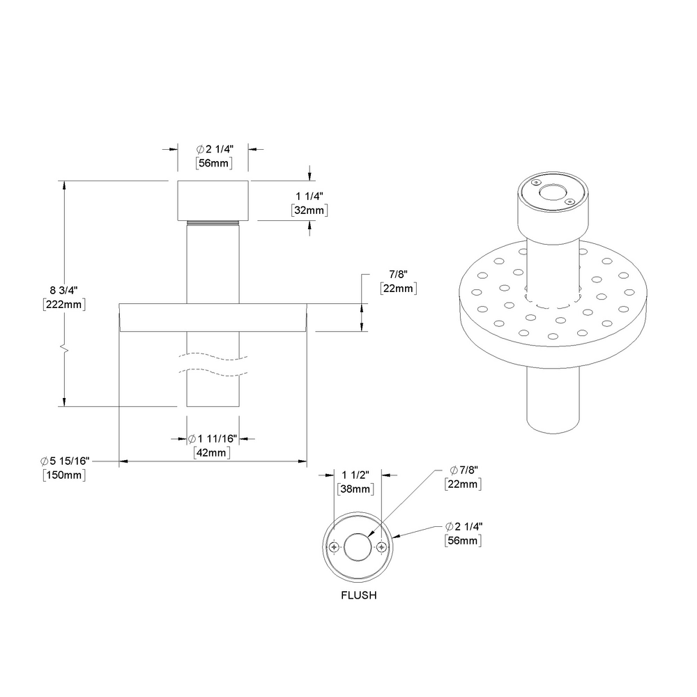 MINI MICRO - In-grade - Low Voltage - LED High-Power - Flush Mount - Symmetrical Optics