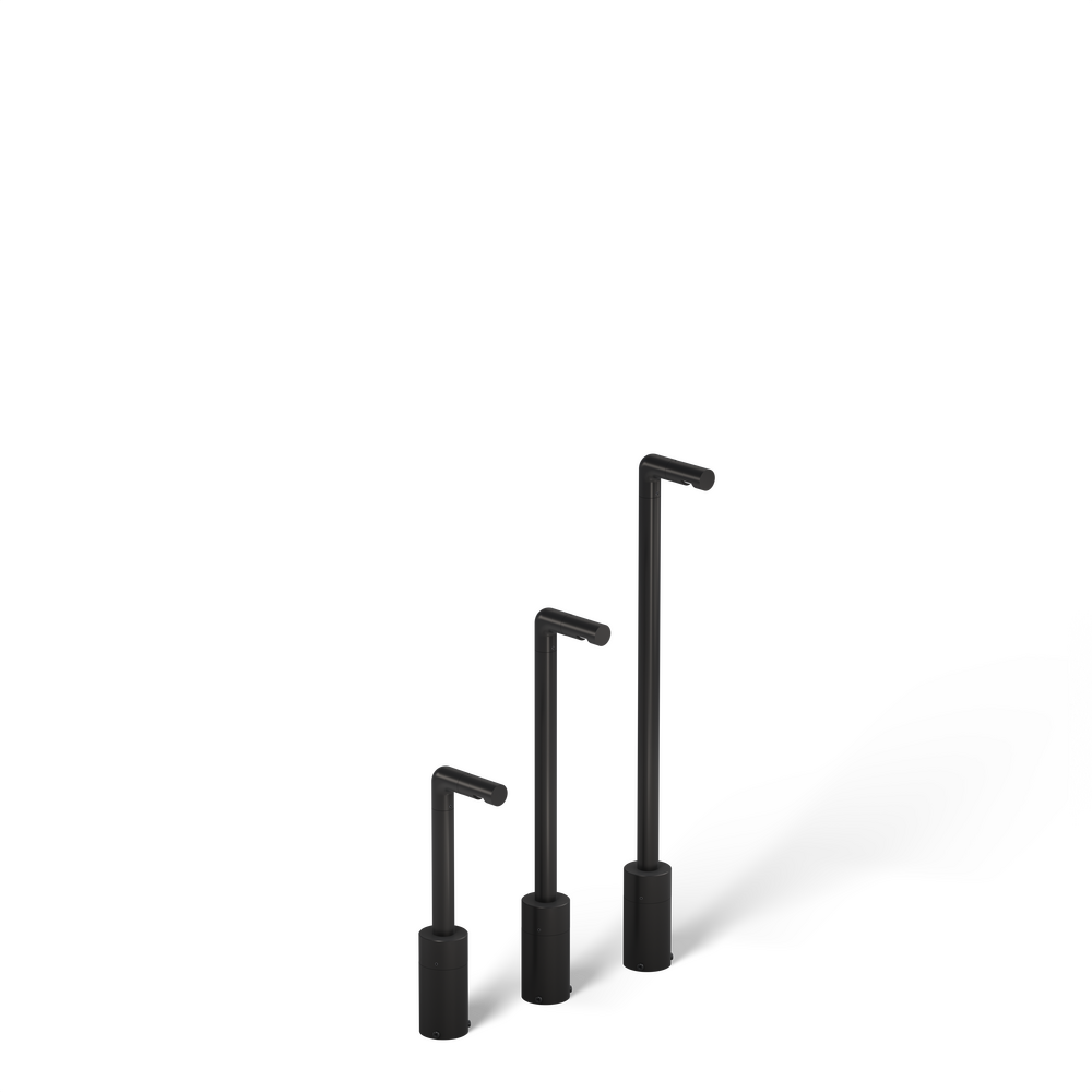 LITESTICK - Bollard - Line Voltage Via Transformer - LED High-Power - Round - L