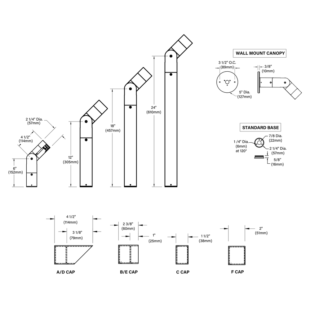 ARTI STAR - Wall Mount - Line Voltage Via Transformer - LED High-Power