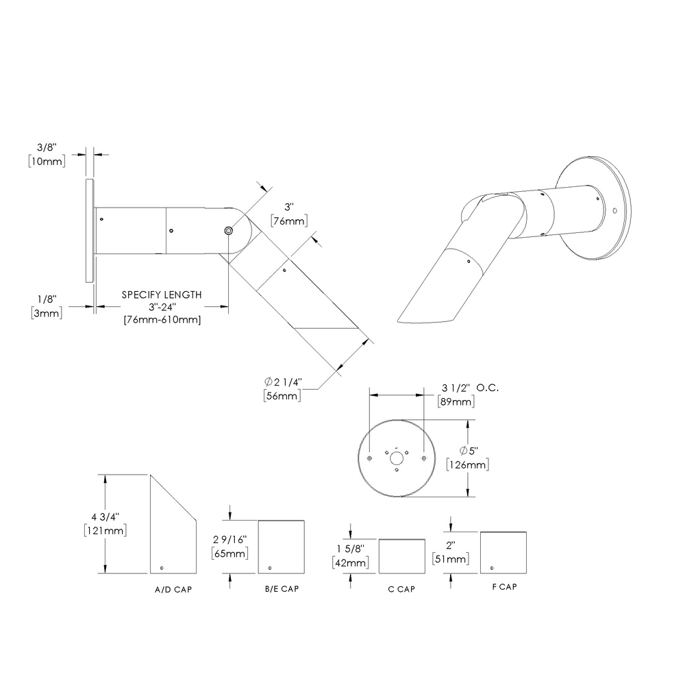 ARTI STAR - Wall Mount - Low Voltage - LED High-Power