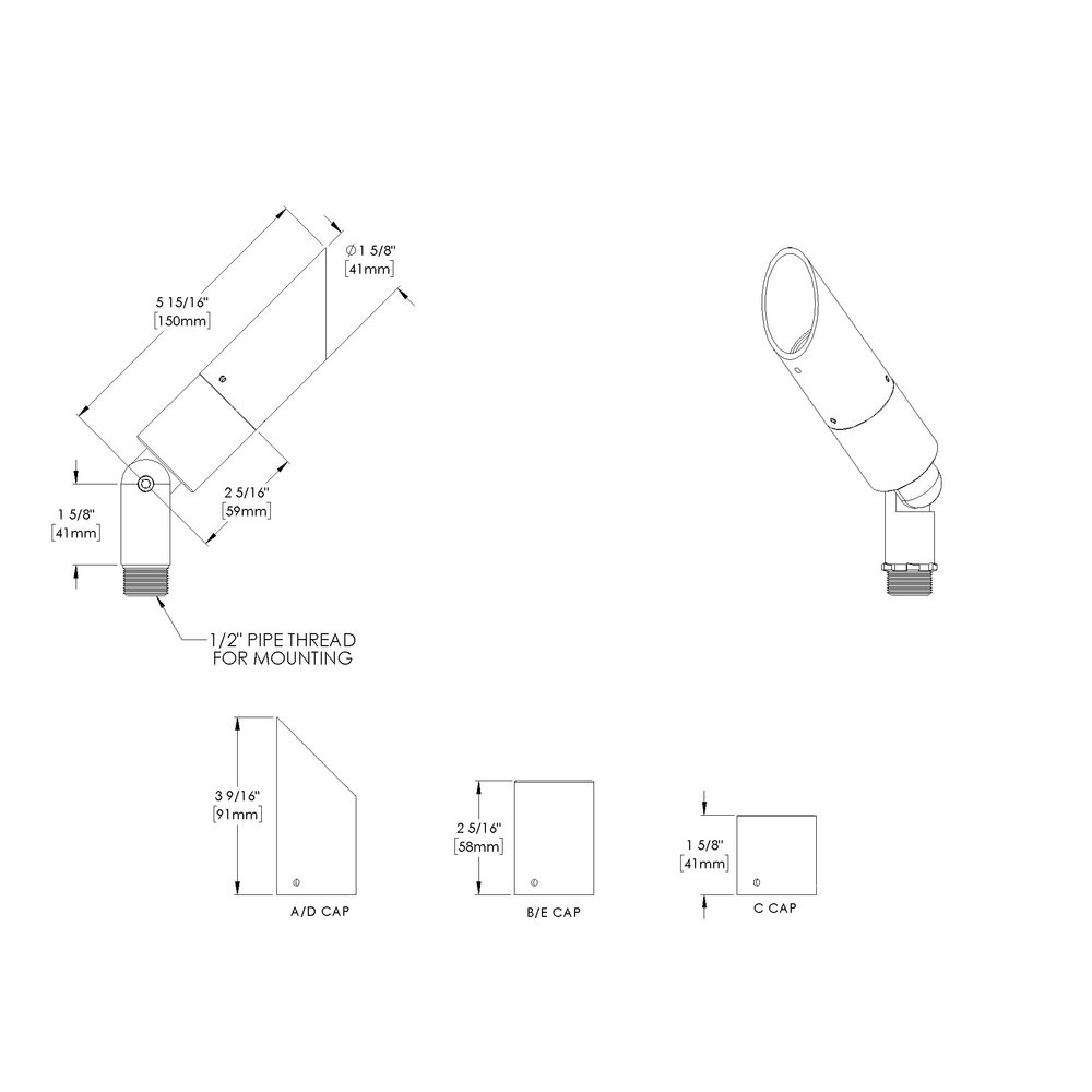 MICRO NITE - Floodlight - Low Voltage - LED High-Power
