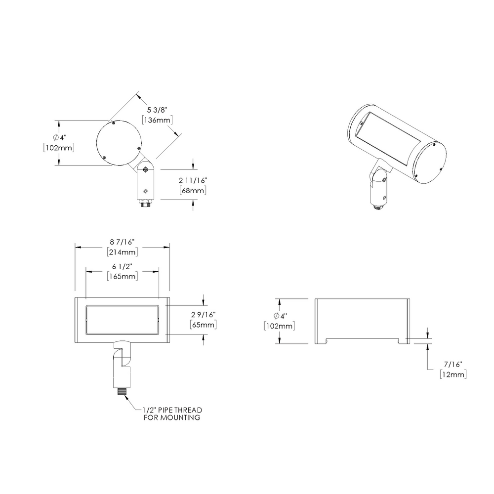 YOSEMITE - Floodlight - Line Voltage - LED COB