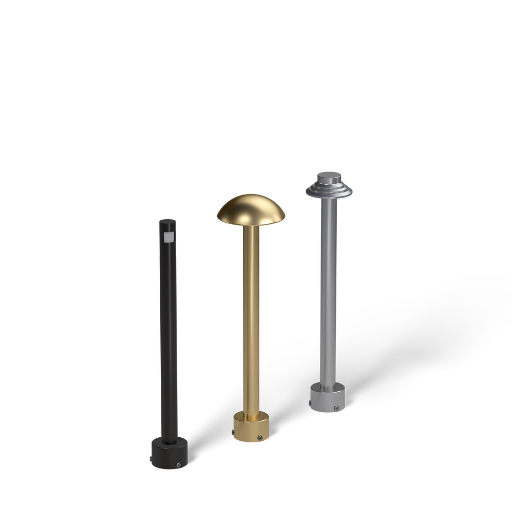 LITESTICK - Bollard - Low Voltage - LED High-Power - Round - Straight - Pipe PI1 - 18