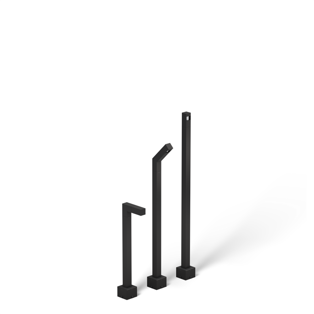 LITESTICK - Bollard - Low Voltage - LED High-Power - Square - Pipe PI1 - 18