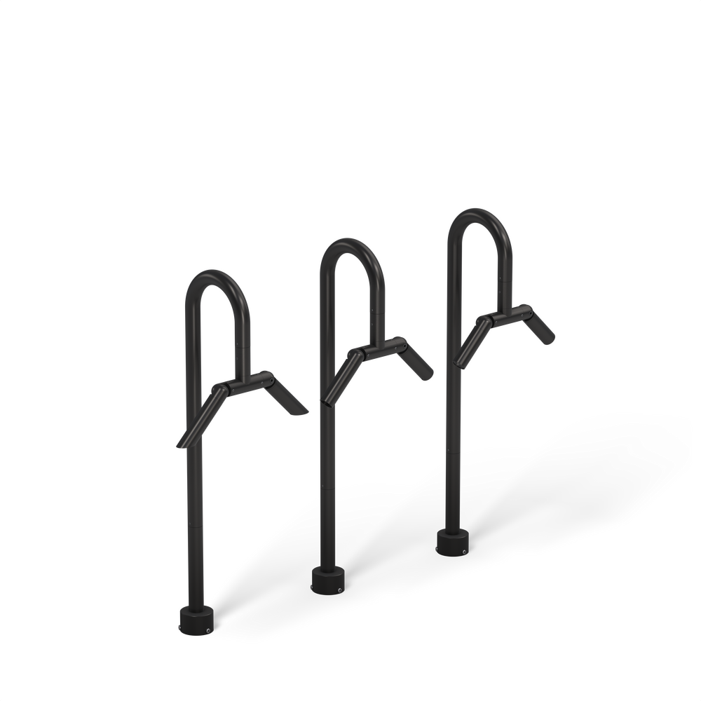 MINI MICRO - Bollard - Low Voltage - LED High-Power - Style B - 2 Fixtures - Pipe PI1 - 18