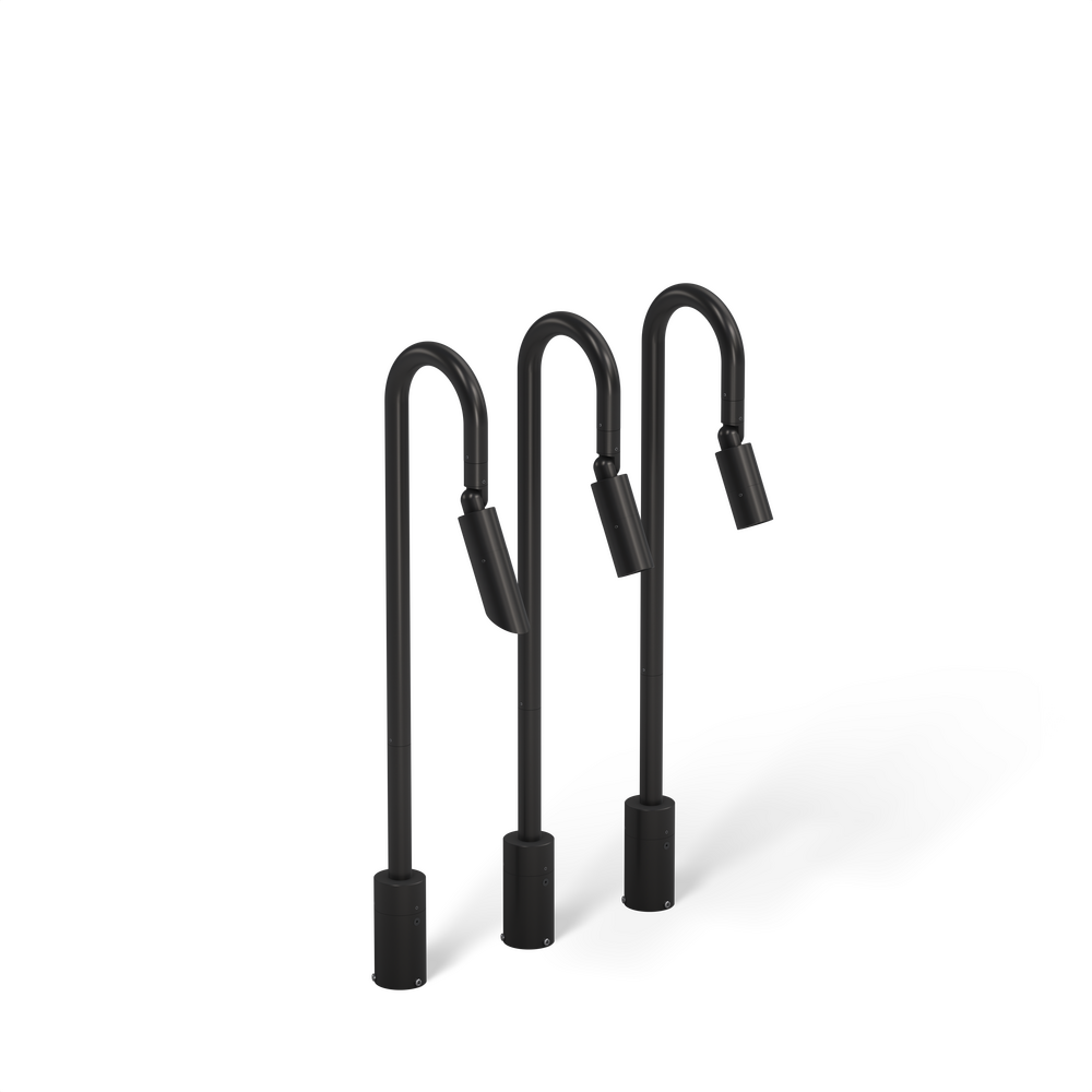 MICRO NITE - Bollard - Line Voltage Via Transformer - LED High-Power - Style B - Single